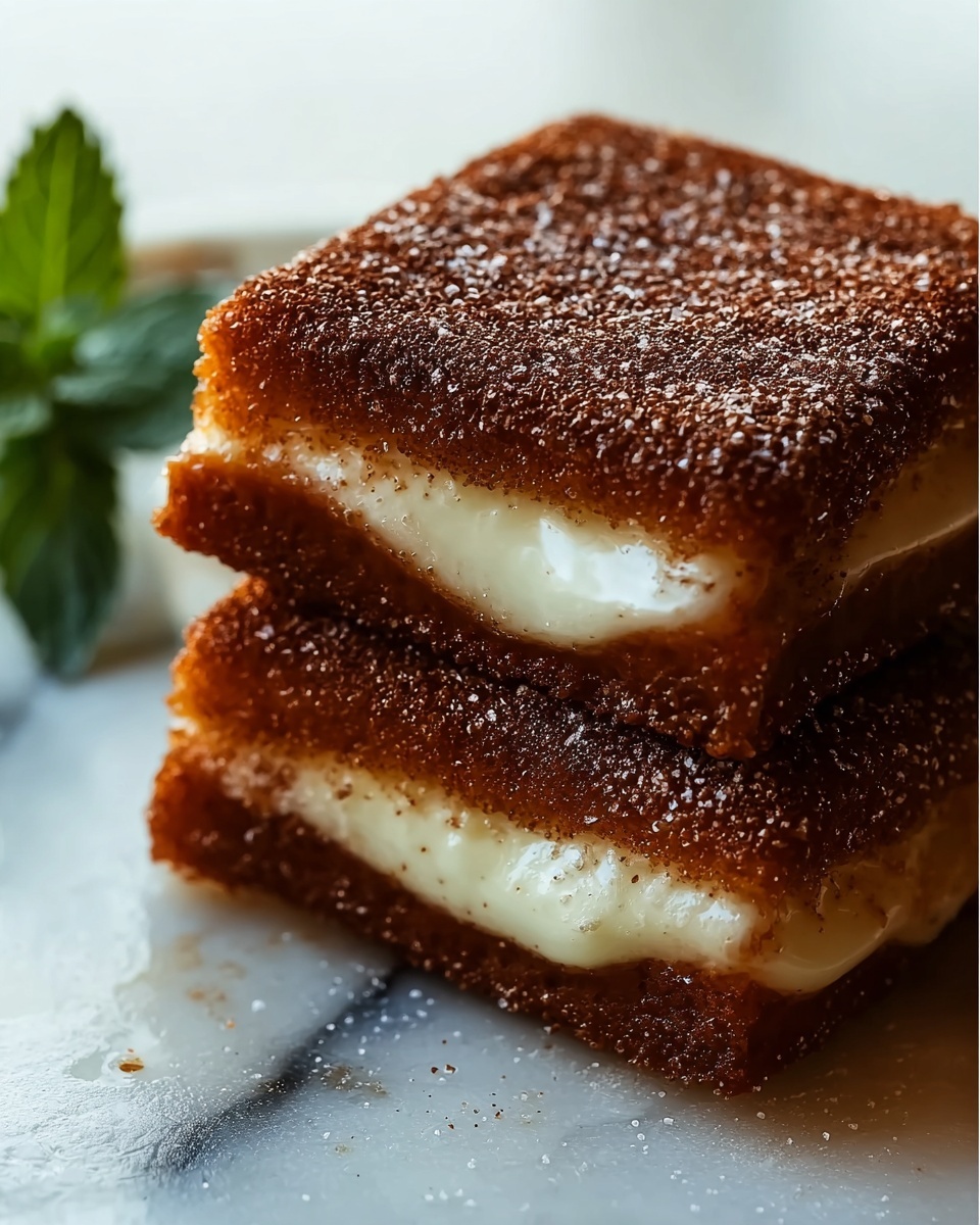 Churro Stuffed French Toast with Cinnamon Sugar Recipe - Recipe Image
