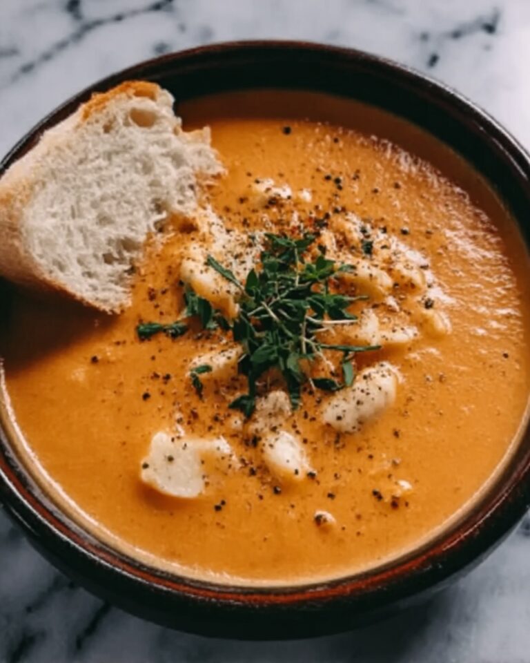 Creamy Chunky Tomato Soup Recipe