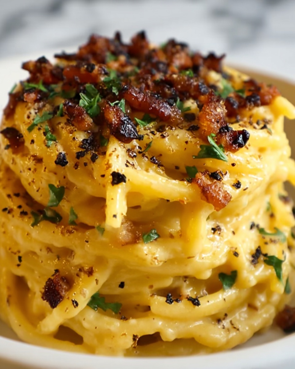 Vegetarian Carbonara Recipe - Recipe Image