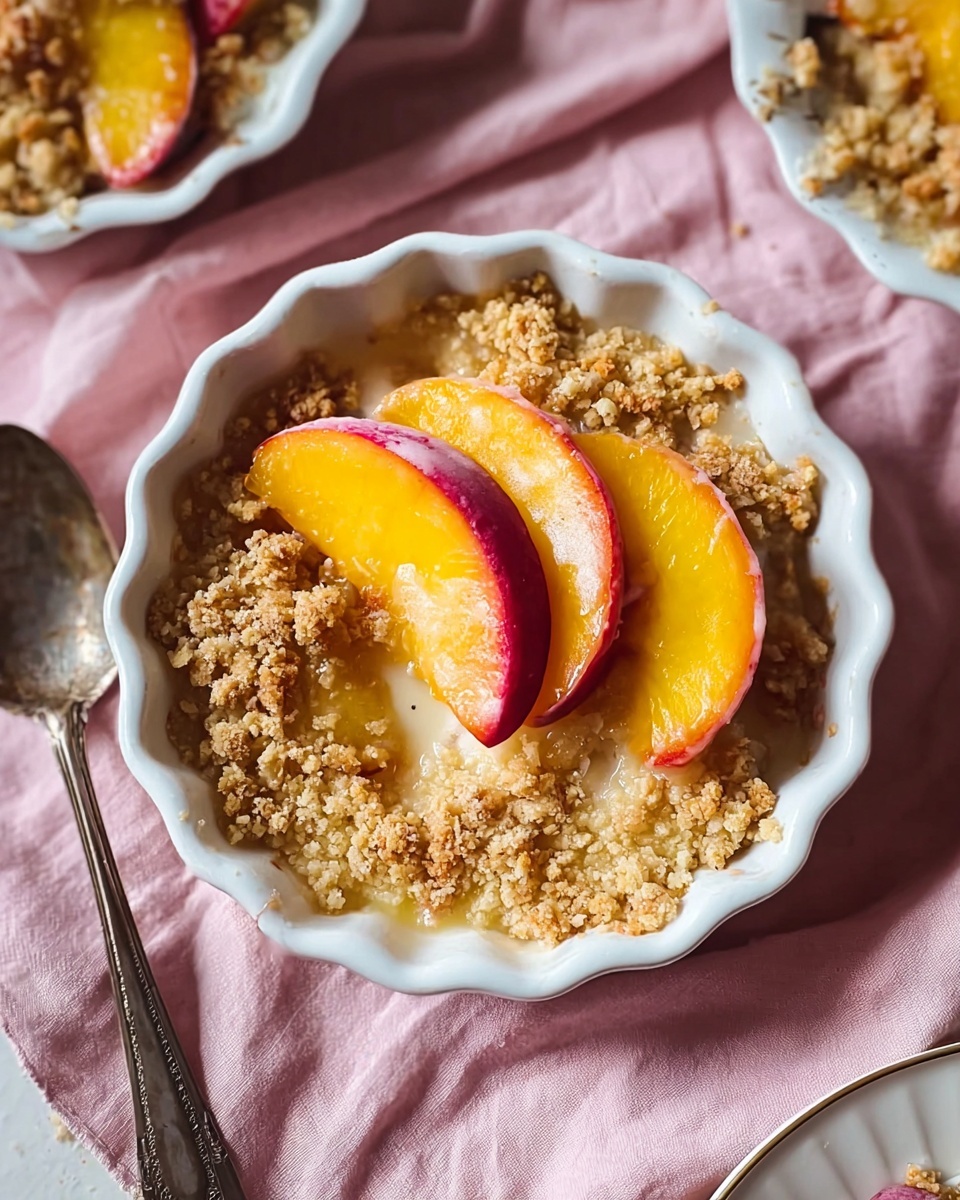 Improved Lazy Man Peach Cobbler Recipe - Recipe Image