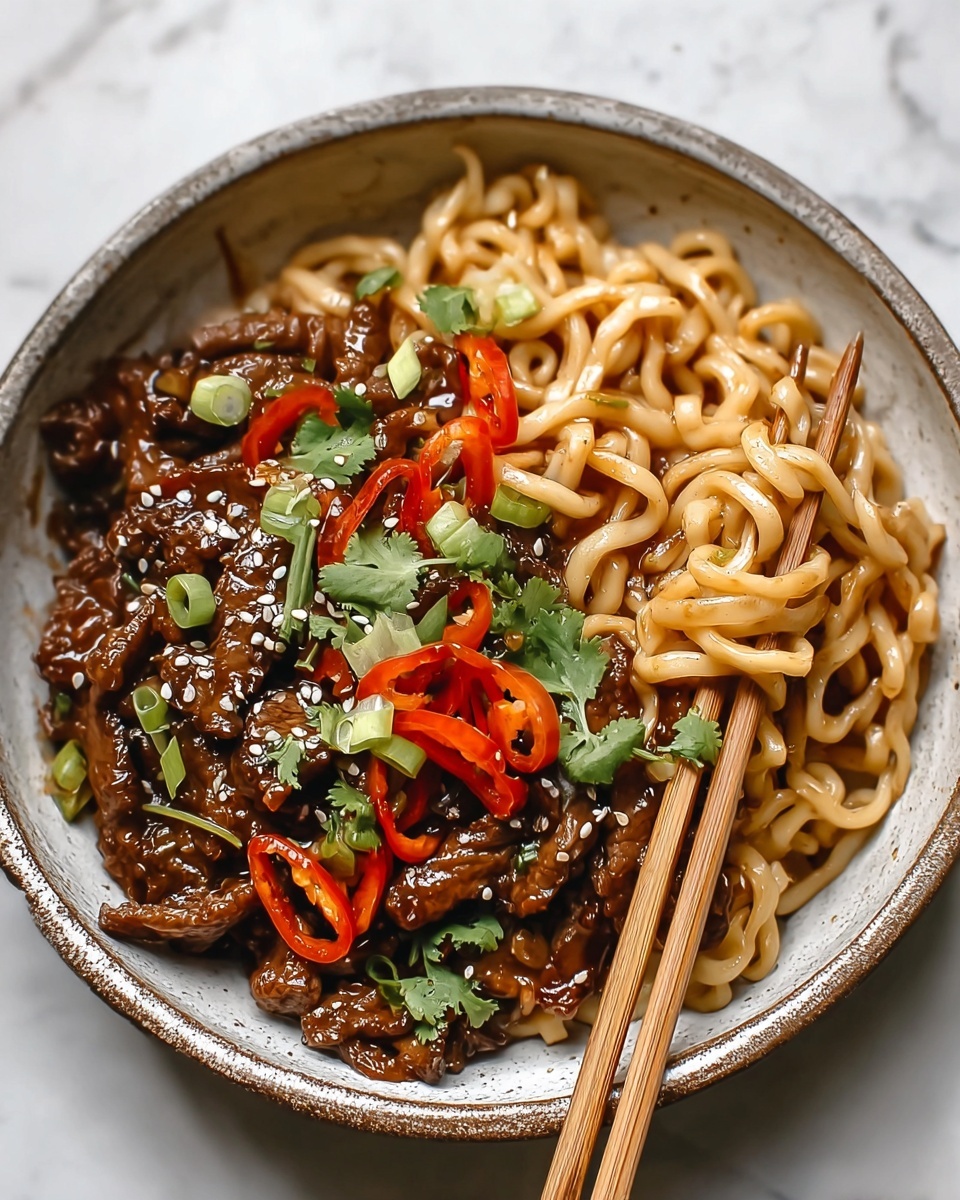 Hoisin Beef Noodles Recipe - Recipe Image