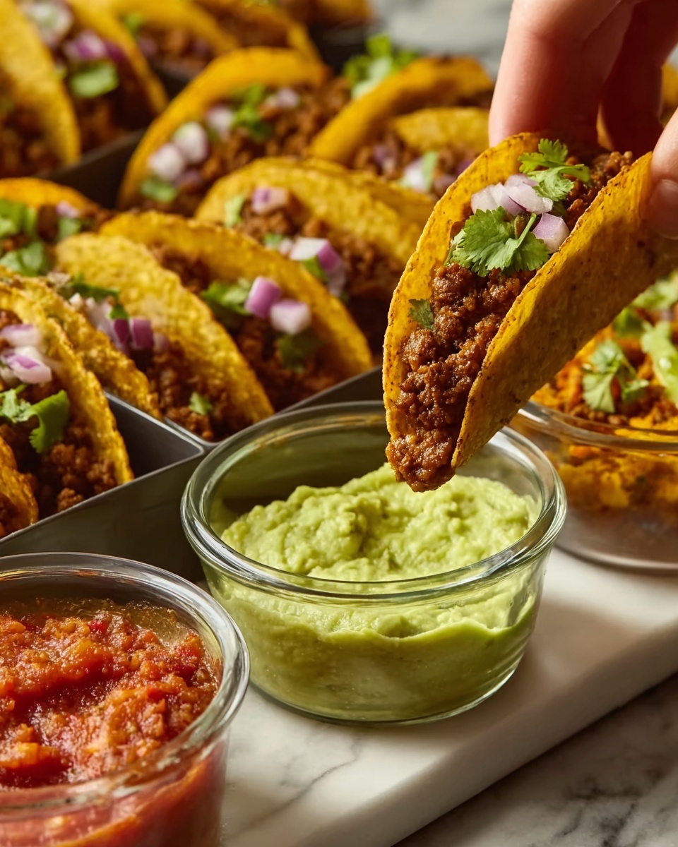 Crispy Ground Beef Tacos Recipe - Recipe Image