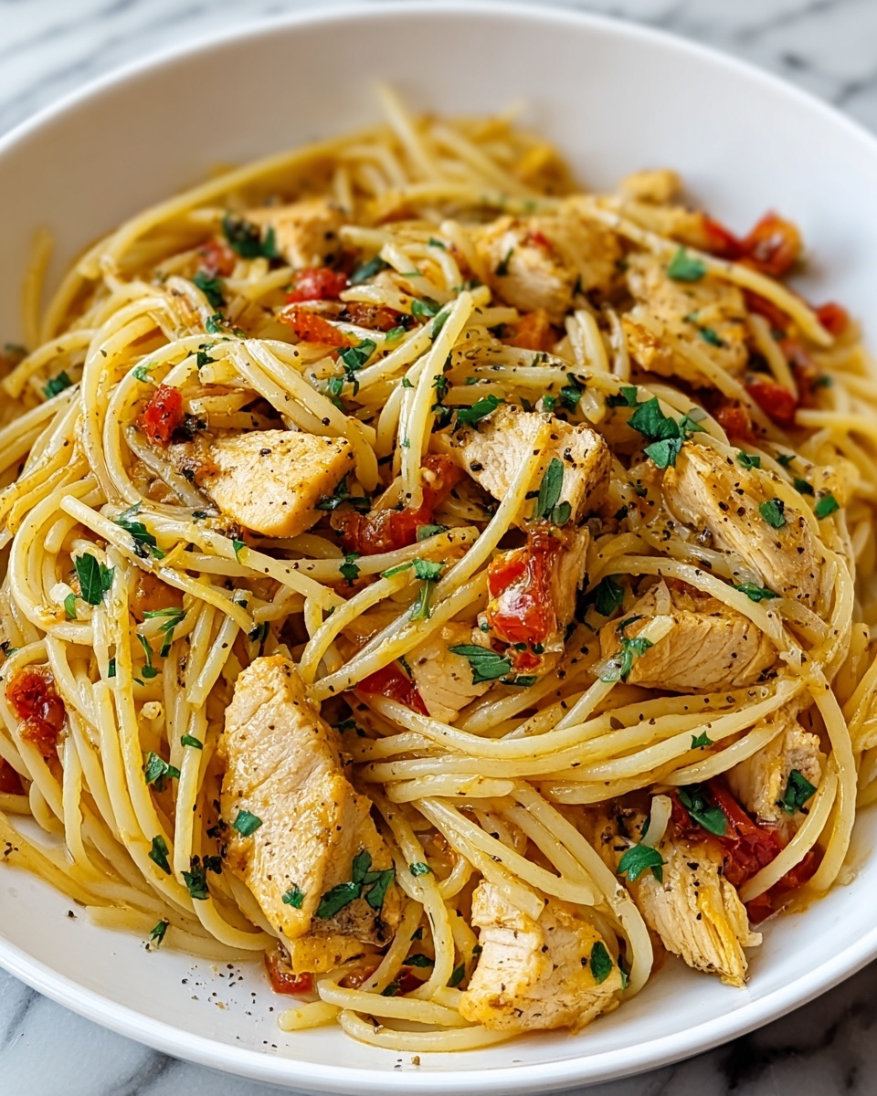 Monterey Chicken Spaghetti Recipe - Recipe Image