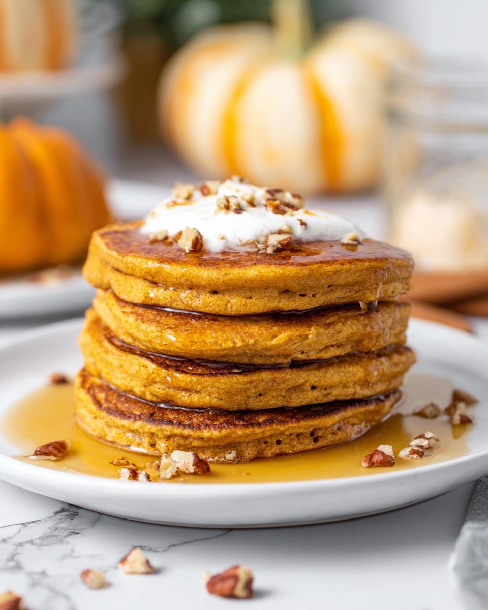 Fluffy Pumpkin Pancakes Recipe - Recipe Image
