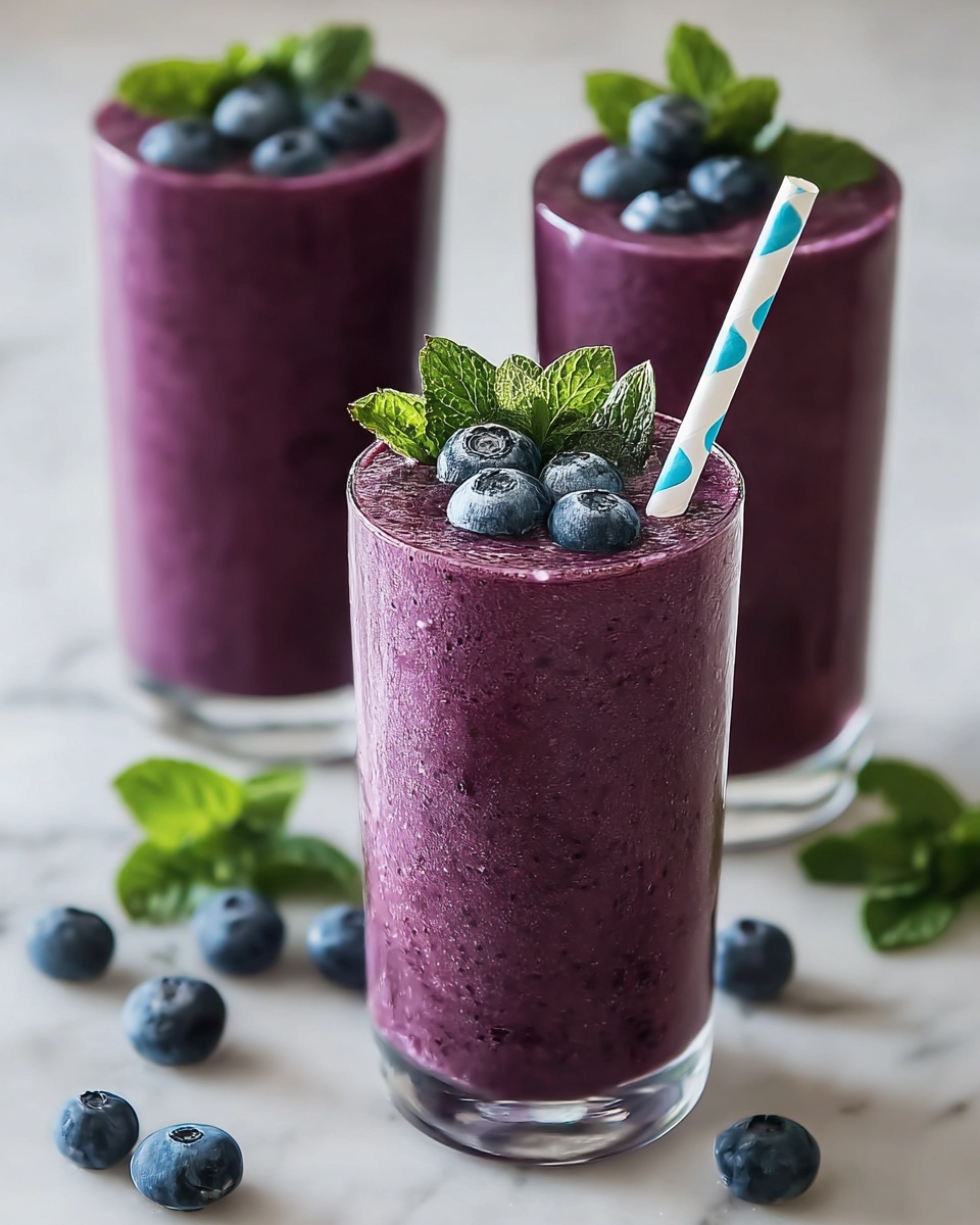 Quick and Easy Blueberry Smoothie Recipe - Recipe Image
