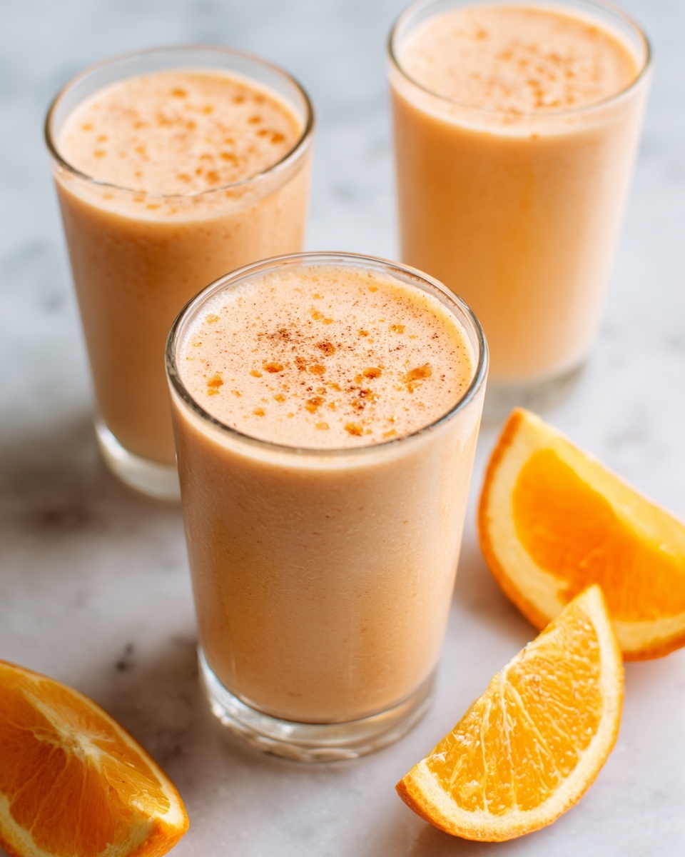 Easy Mandarin Breakfast Smoothies Recipe - Recipe Image