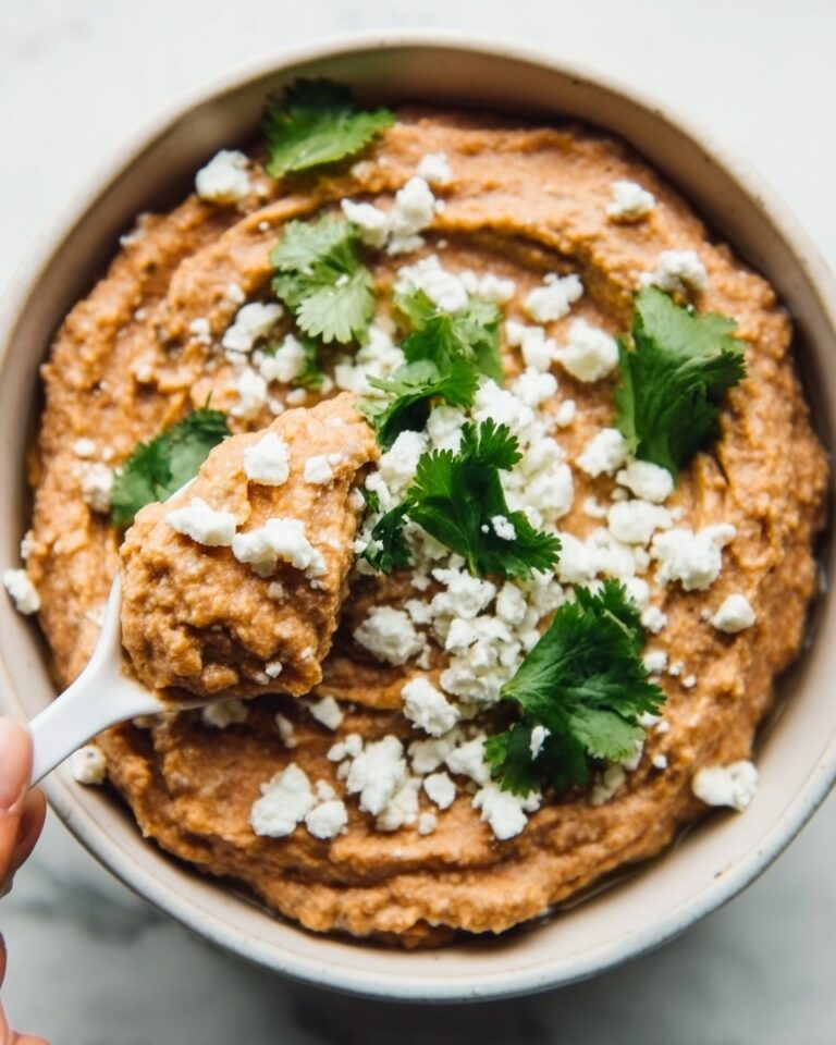 Creamy Slow Cooker Refried Beans Recipe