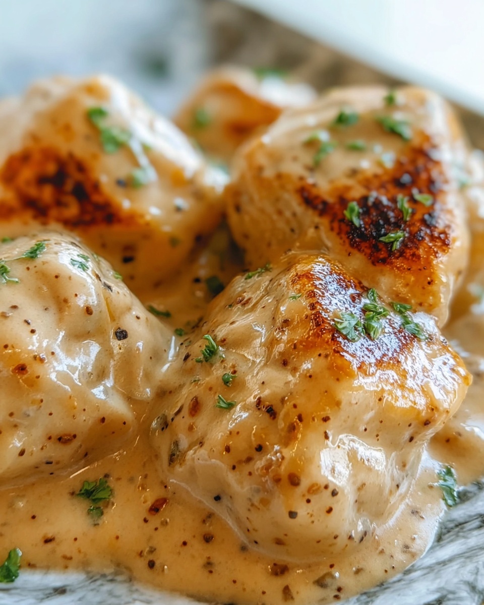 Creamy Garlic Butter Chicken Recipe - Recipe Image
