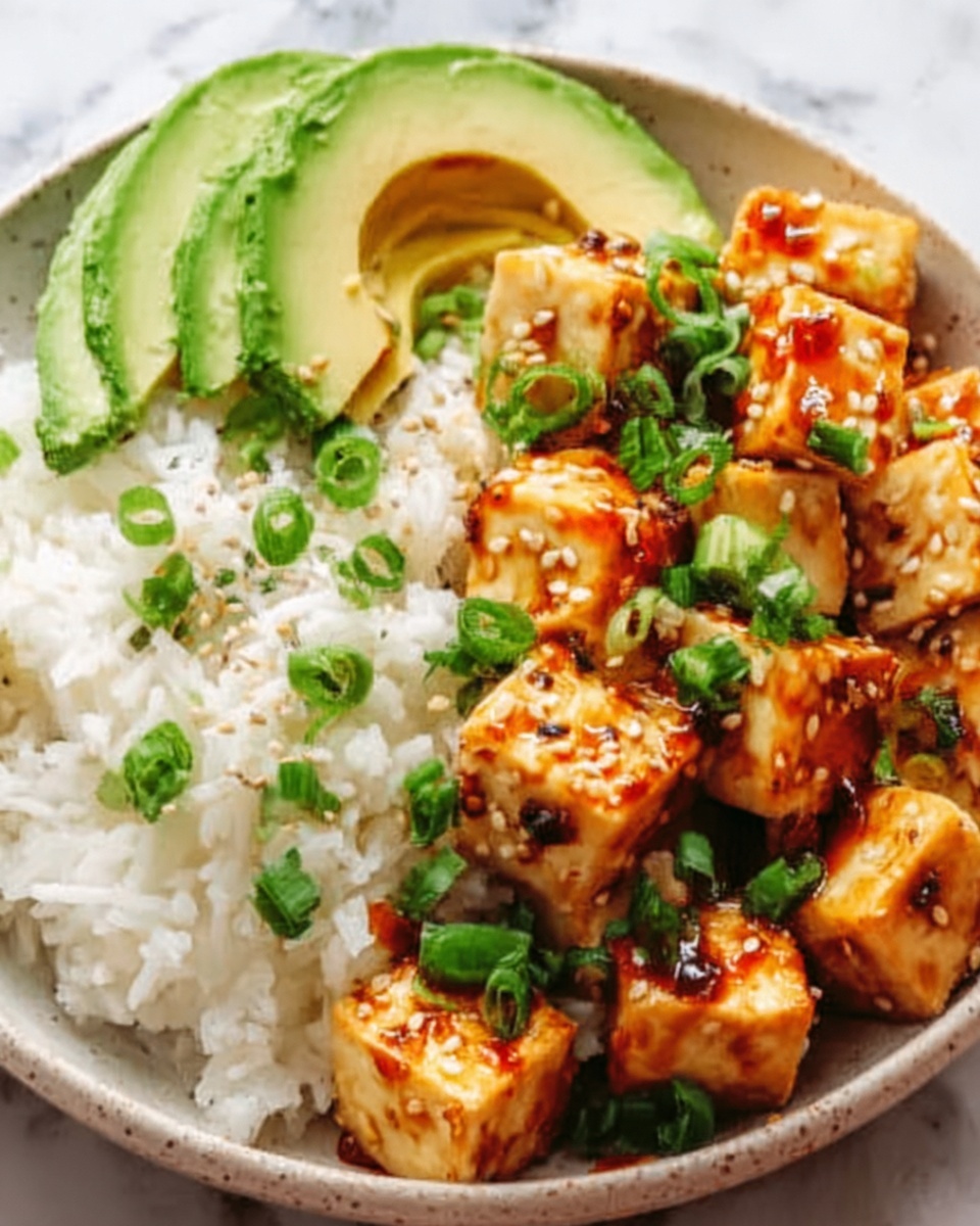 Hot Honey Chicken Bowls with Roasted Zucchini, Summer Squash, and Avocado Recipe - Recipe Image