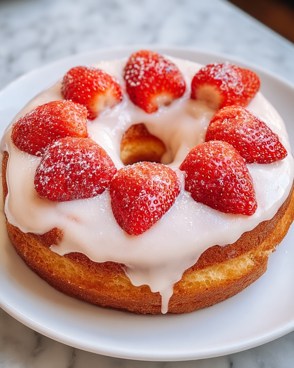 Strawberry Vanilla Bean Cronut Recipe - Recipe Image