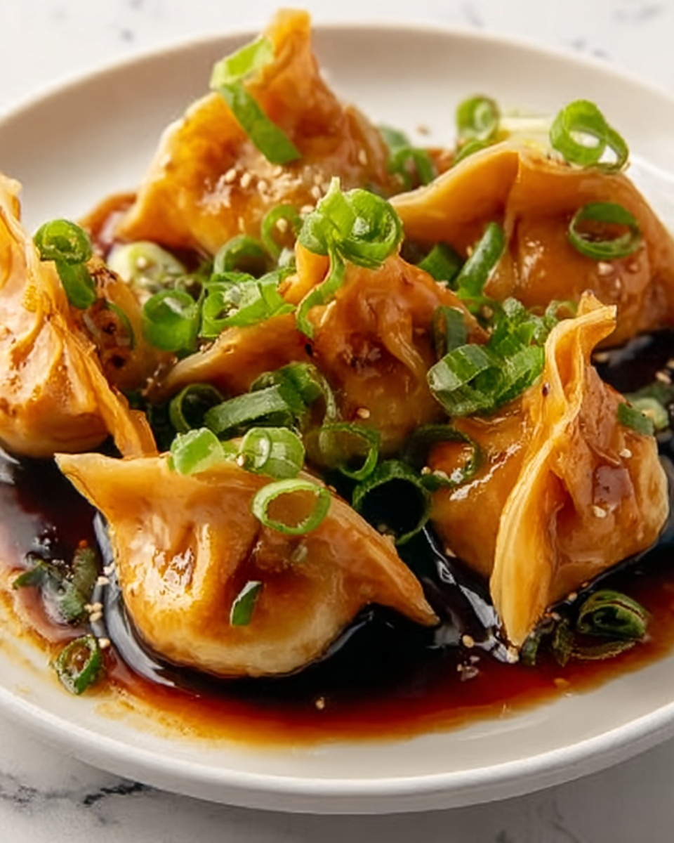 Chile Relleno Wontons with Jalapeño Soy Sauce Recipe - Recipe Image