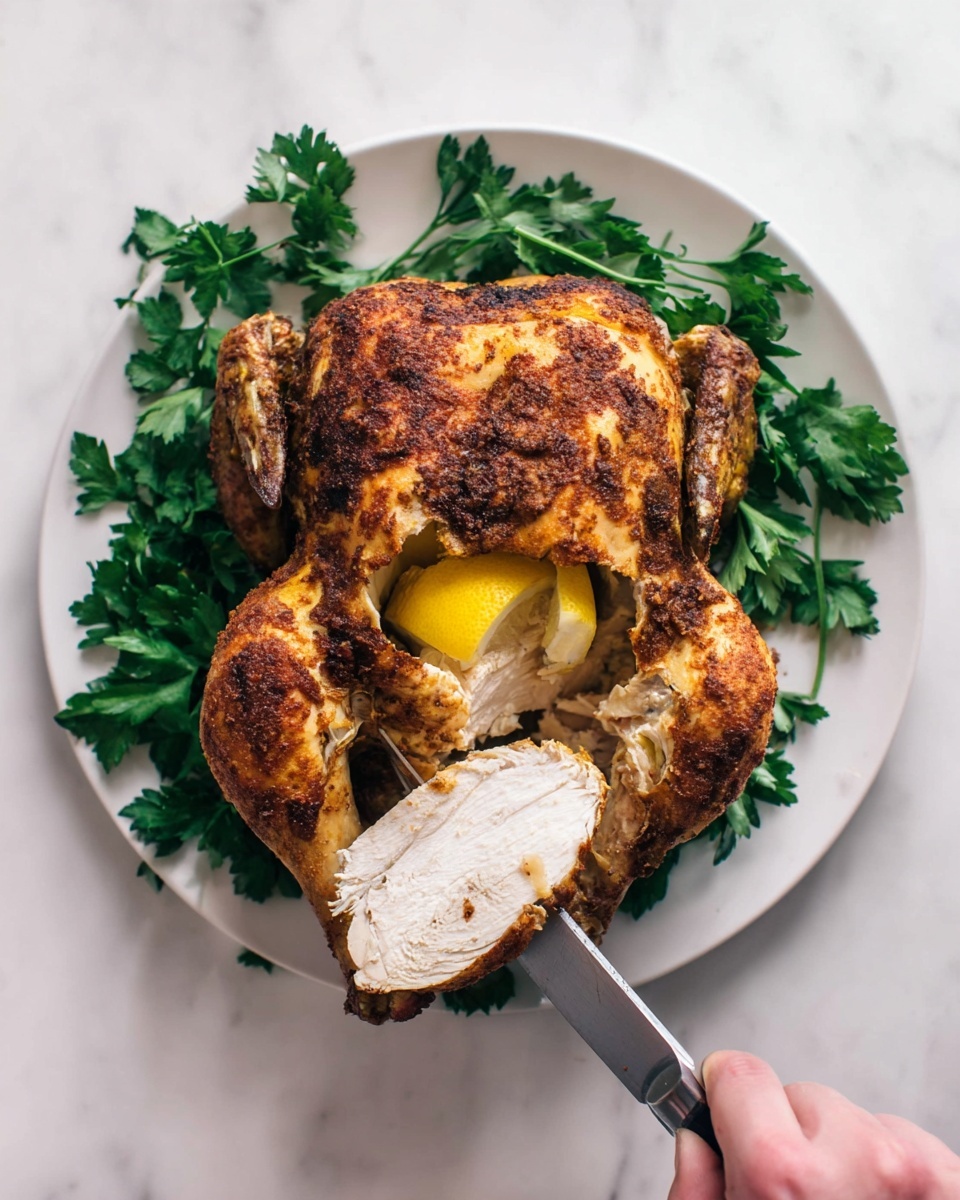 Instant Pot Whole Chicken with Lemon and Spices Recipe - Recipe Image