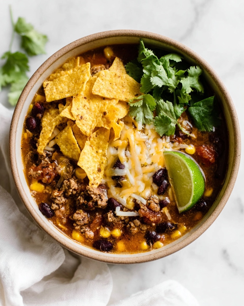Instant Pot Taco Soup Recipe - Recipe Image