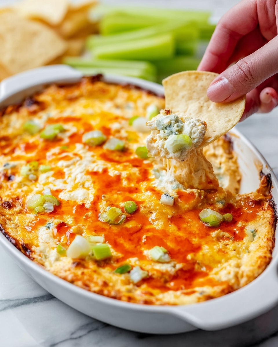 Easy Buffalo Chicken Dip Recipe - Recipe Image