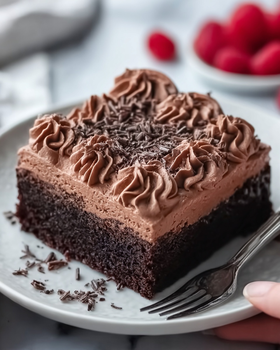 Chocolate Mousse Cake Recipe - Recipe Image