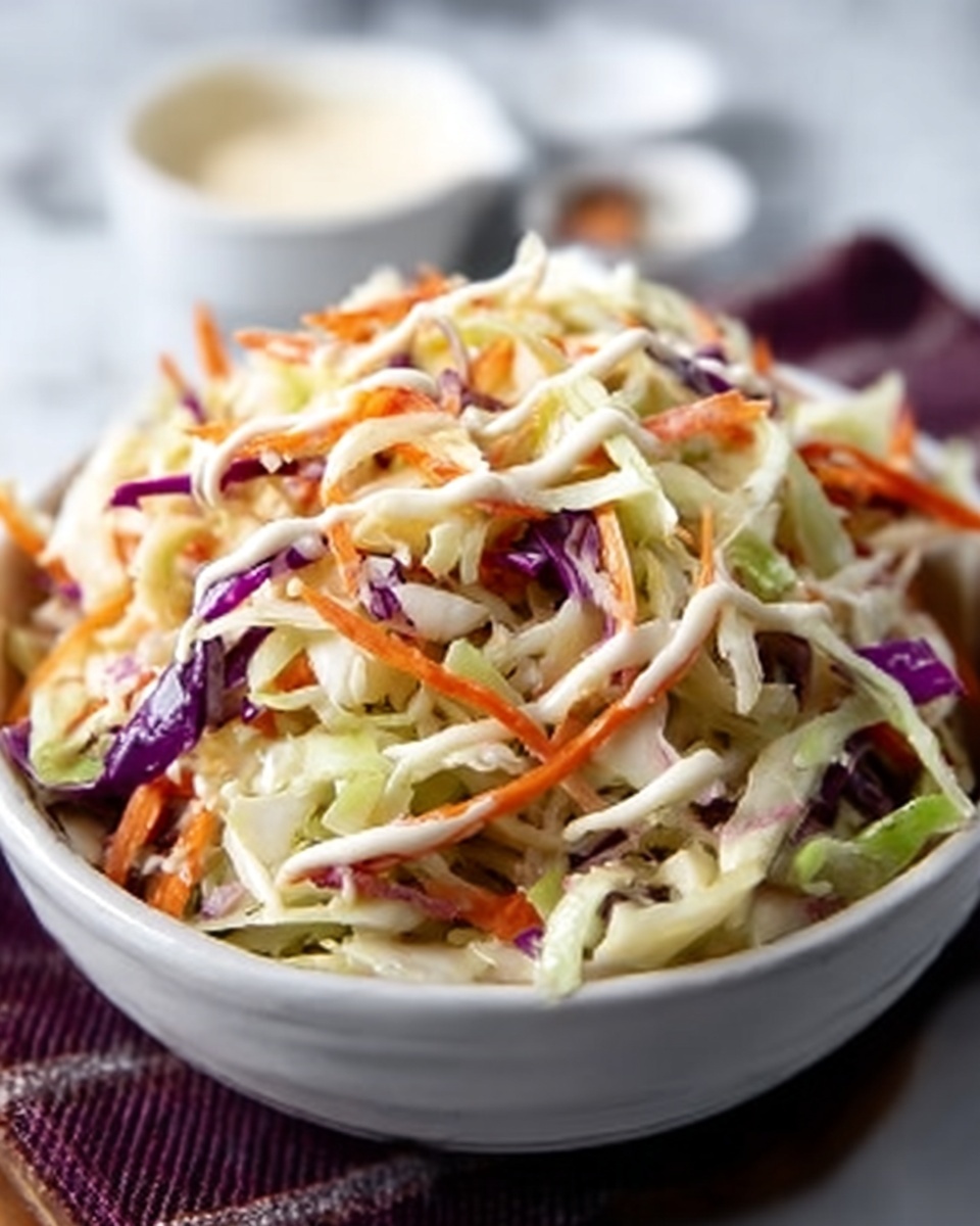 The Best Old-Fashioned Creamy Coleslaw Recipe - Recipe Image