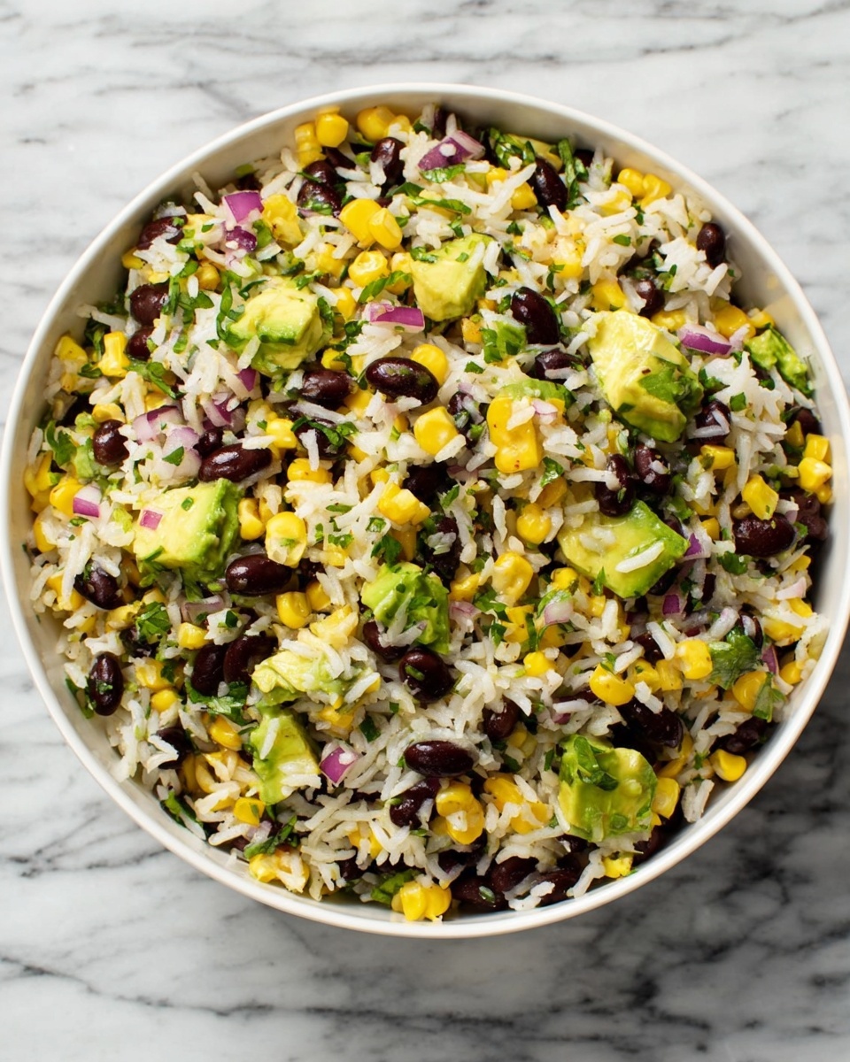 Black Bean Corn Avocado Salad Recipe - Recipe Image