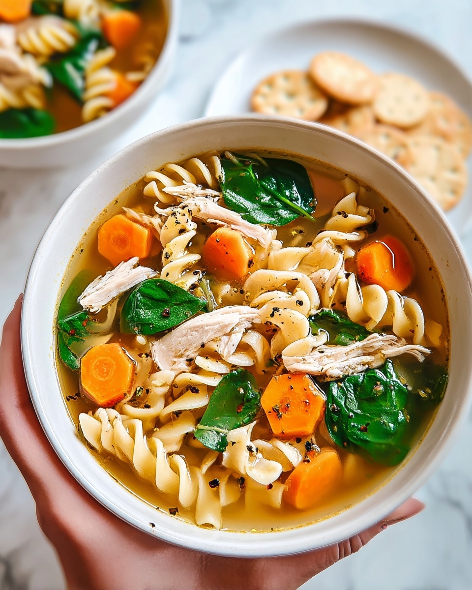 Sweet Potato Chicken Noodle Soup Recipe - Recipe Image