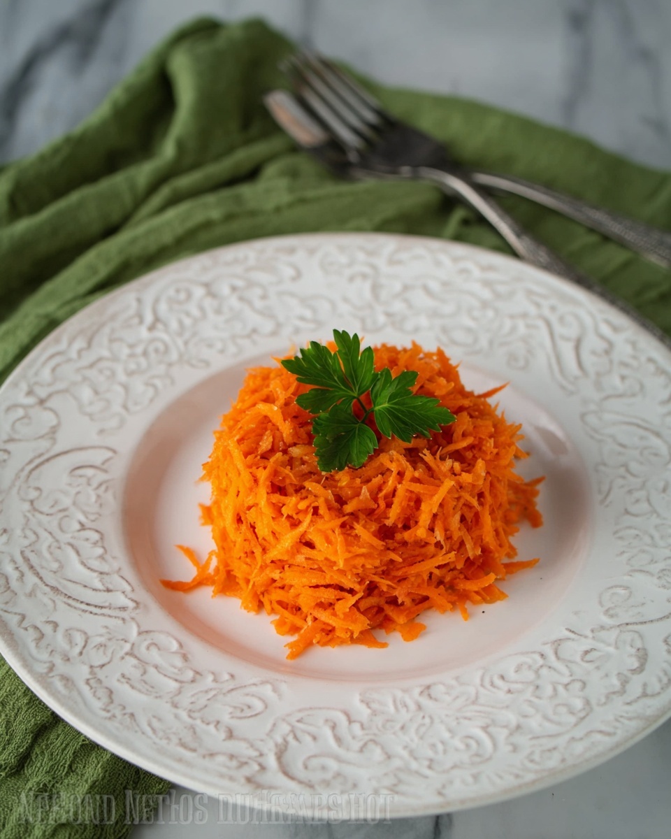 Russian Carrot Salad with Coriander Recipe - Recipe Image