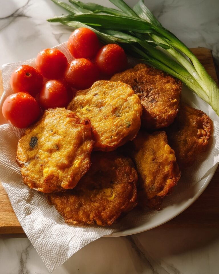 Cornmeal Onion Patties Recipe