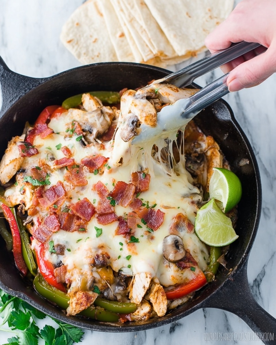 Chicken and Mushroom Fajitas Recipe - Recipe Image