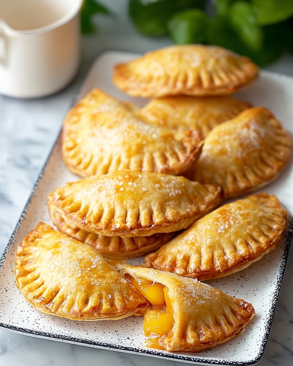 Peach Hand Pies: Flaky, Juicy, and Easy to Make Recipe - Recipe Image
