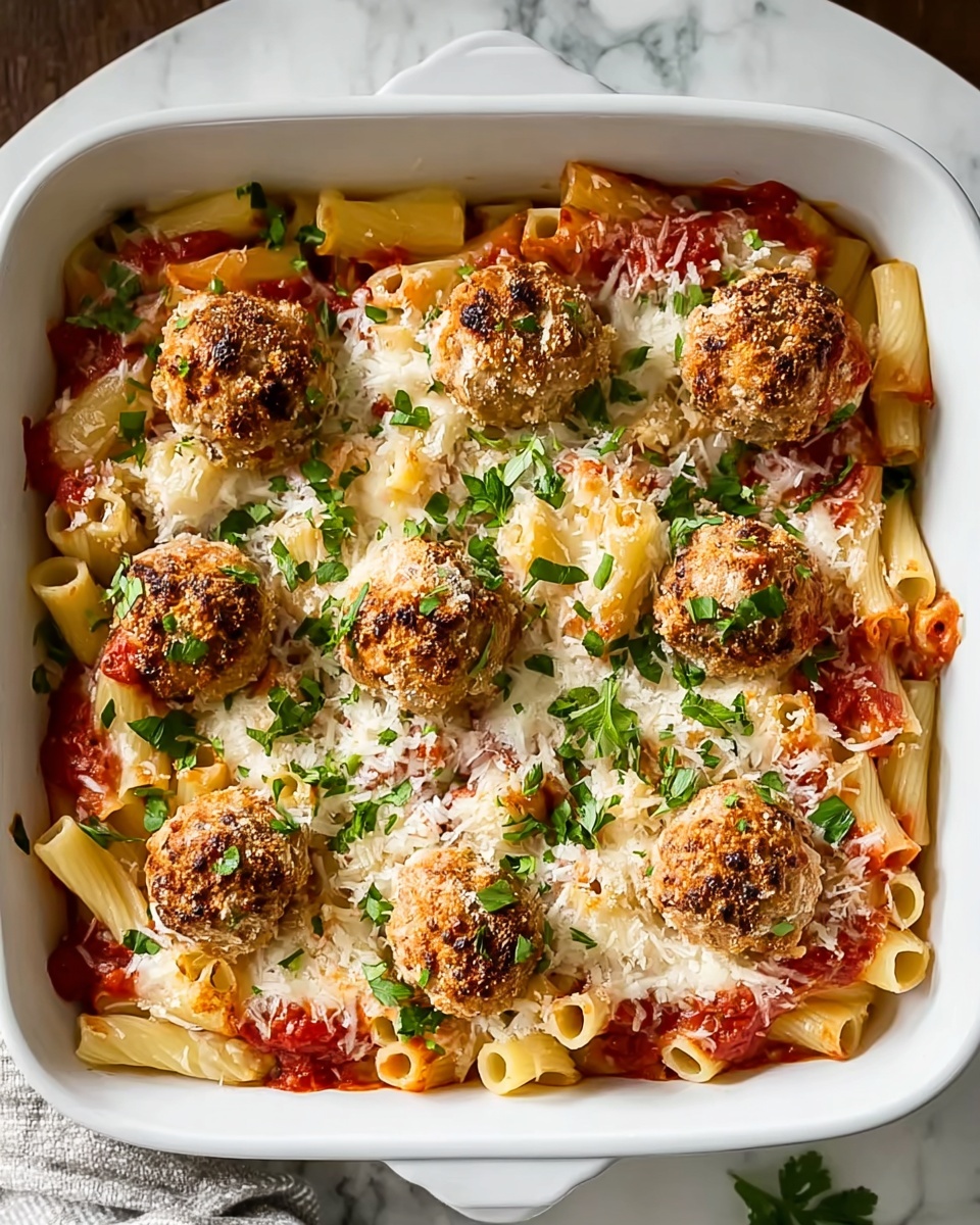 Dump and Bake Meatball Casserole: The Ultimate Comfort Food Shortcut Recipe - Recipe Image