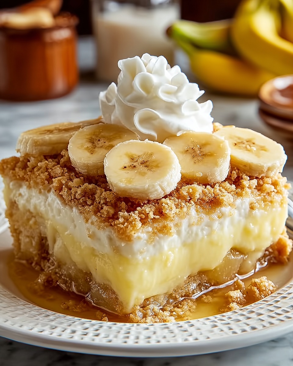 Comforting Banana Bread Cobbler – A Cozy Dessert You’ll Make on Repeat Recipe - Recipe Image