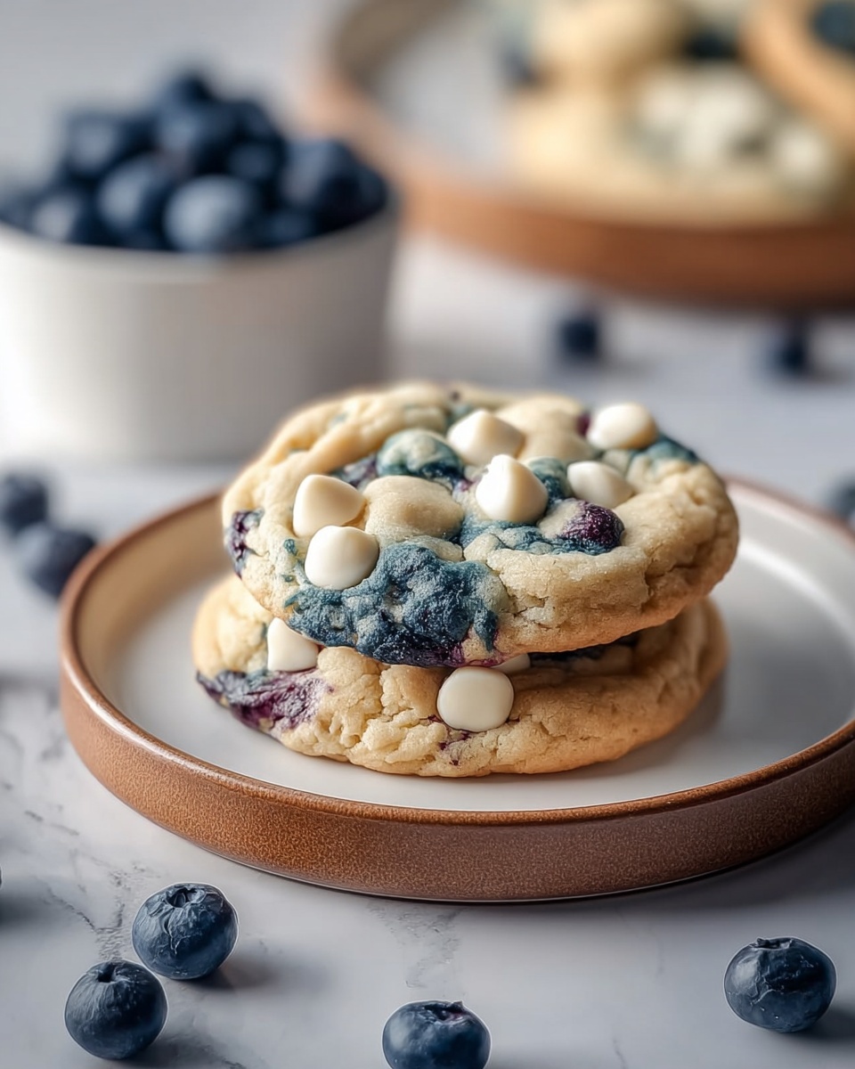 Blueberry White Chocolate Chip Cookies: The Ultimate Recipe - Recipe Image