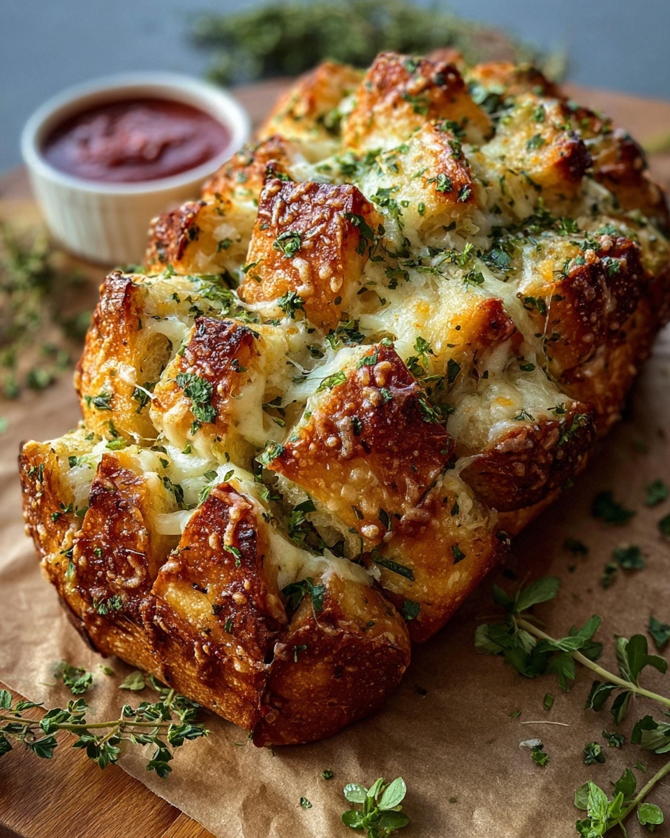 Cheesy Christmas Tree Bread Recipe - Recipe Image