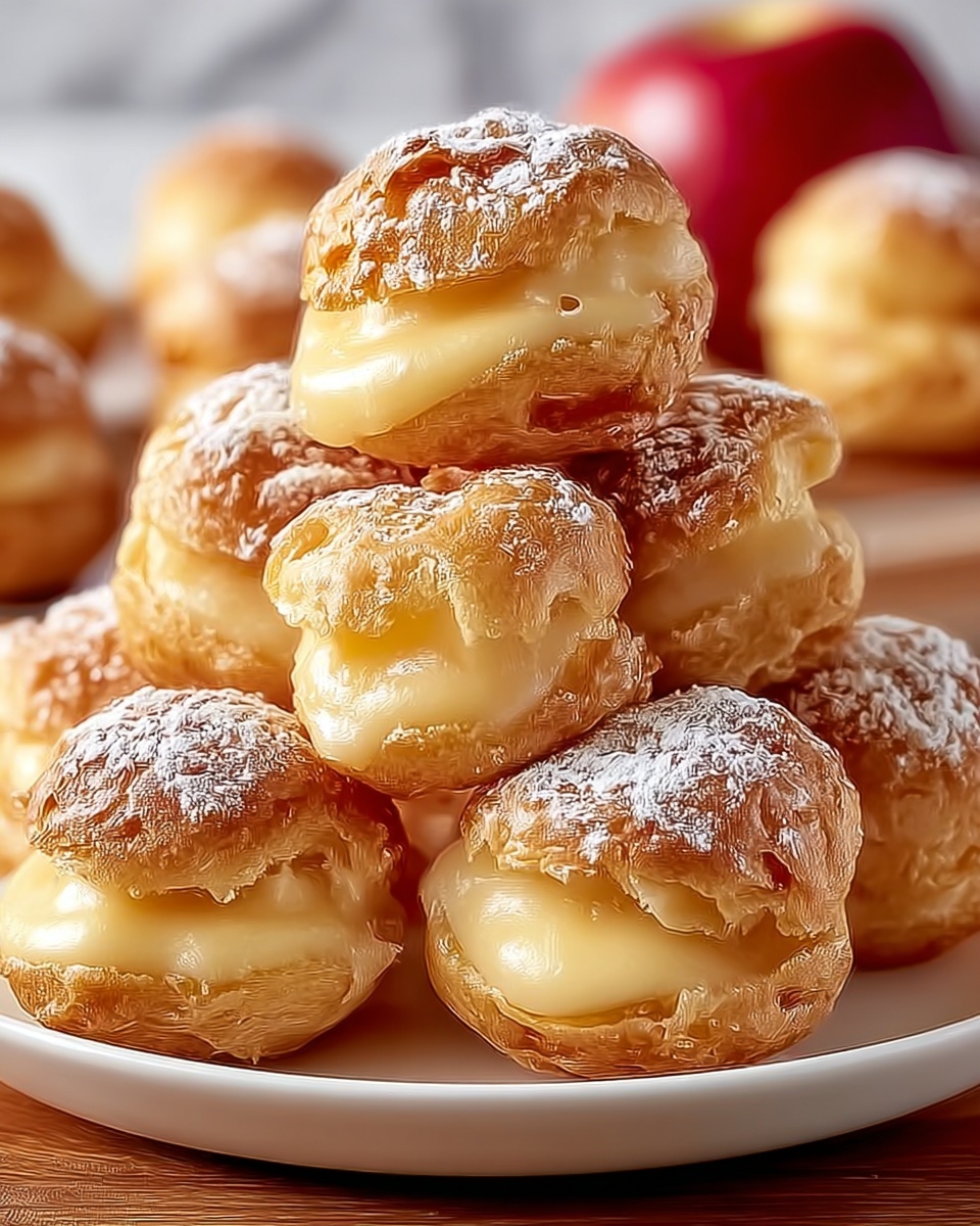 Crispy & Gooey Air Fryer Apple Pie Bombs Recipe - Recipe Image