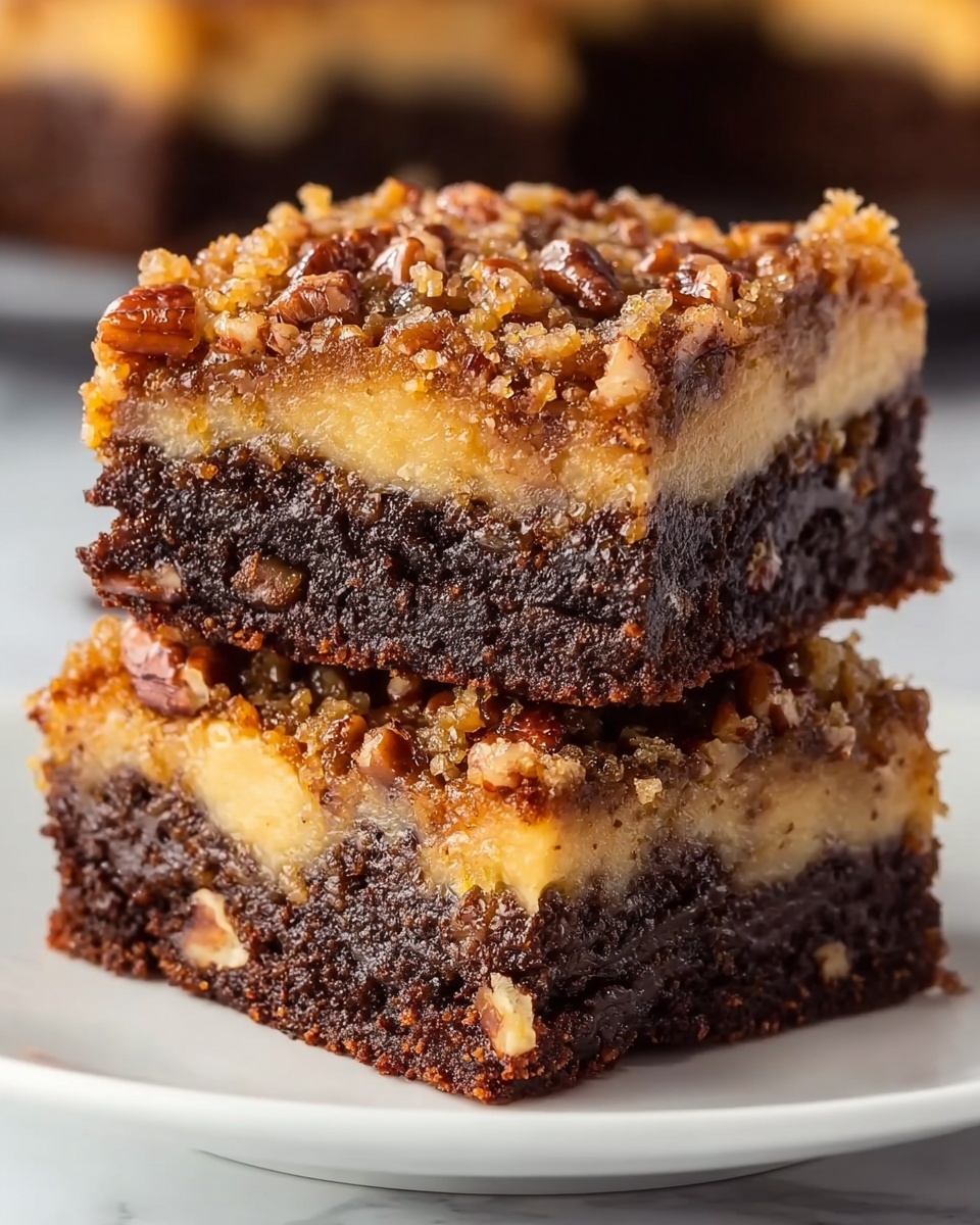 Pecan Pie Brownies Recipe - Recipe Image