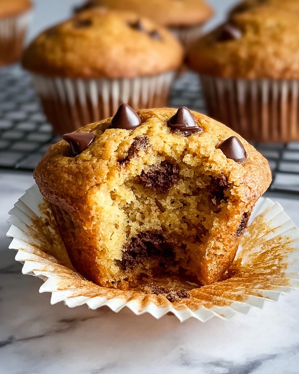 Pumpkin Chocolate Chip Muffins Recipe - Recipe Image