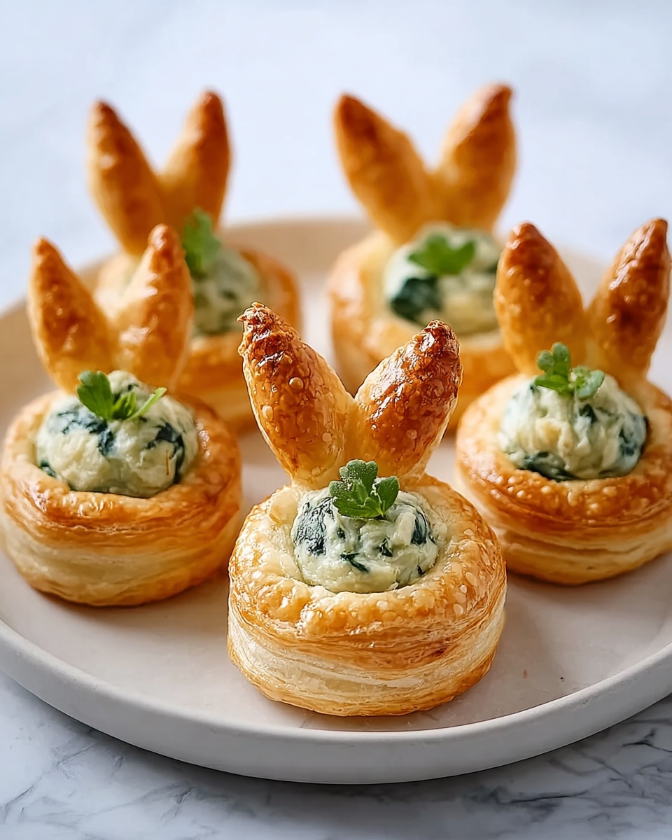 Easter Bunny Crescent Bites Recipe - Recipe Image