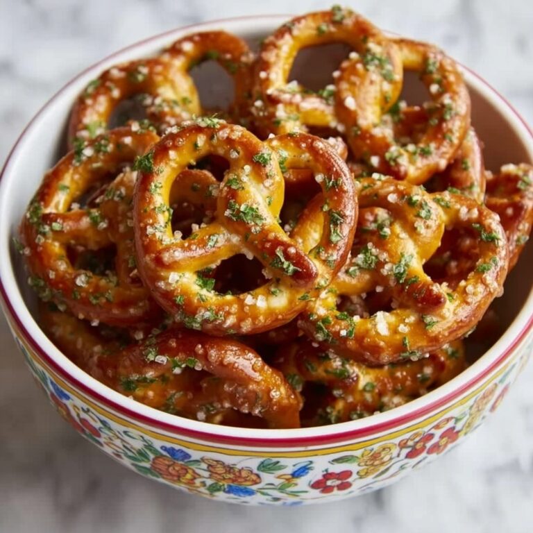 Garlic Ranch Pretzels Recipe