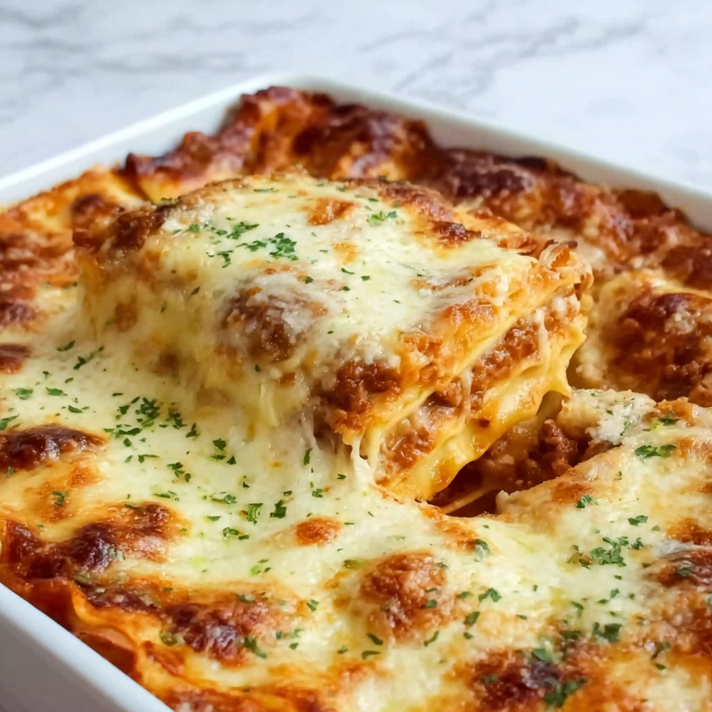 Buffalo Chicken Lasagna Recipe - Recipe Image