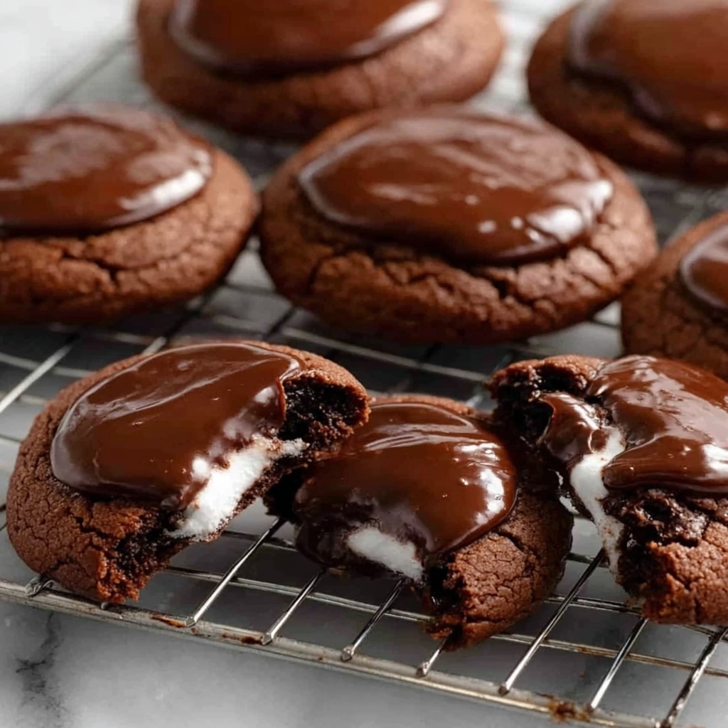 Marshmallow Hot Cocoa Surprise Cookies Recipe - Recipe Image