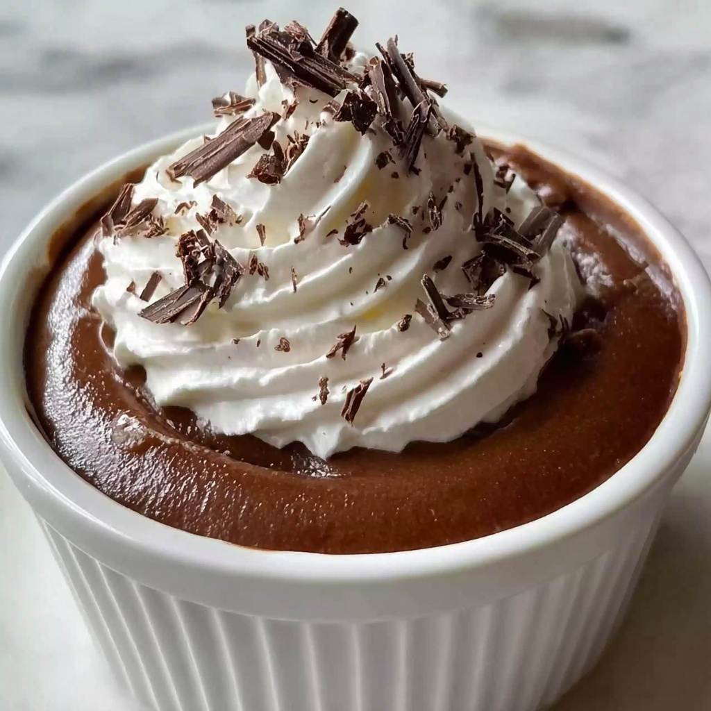 Creamy Chocolate Pot de Crème Recipe - Recipe Image