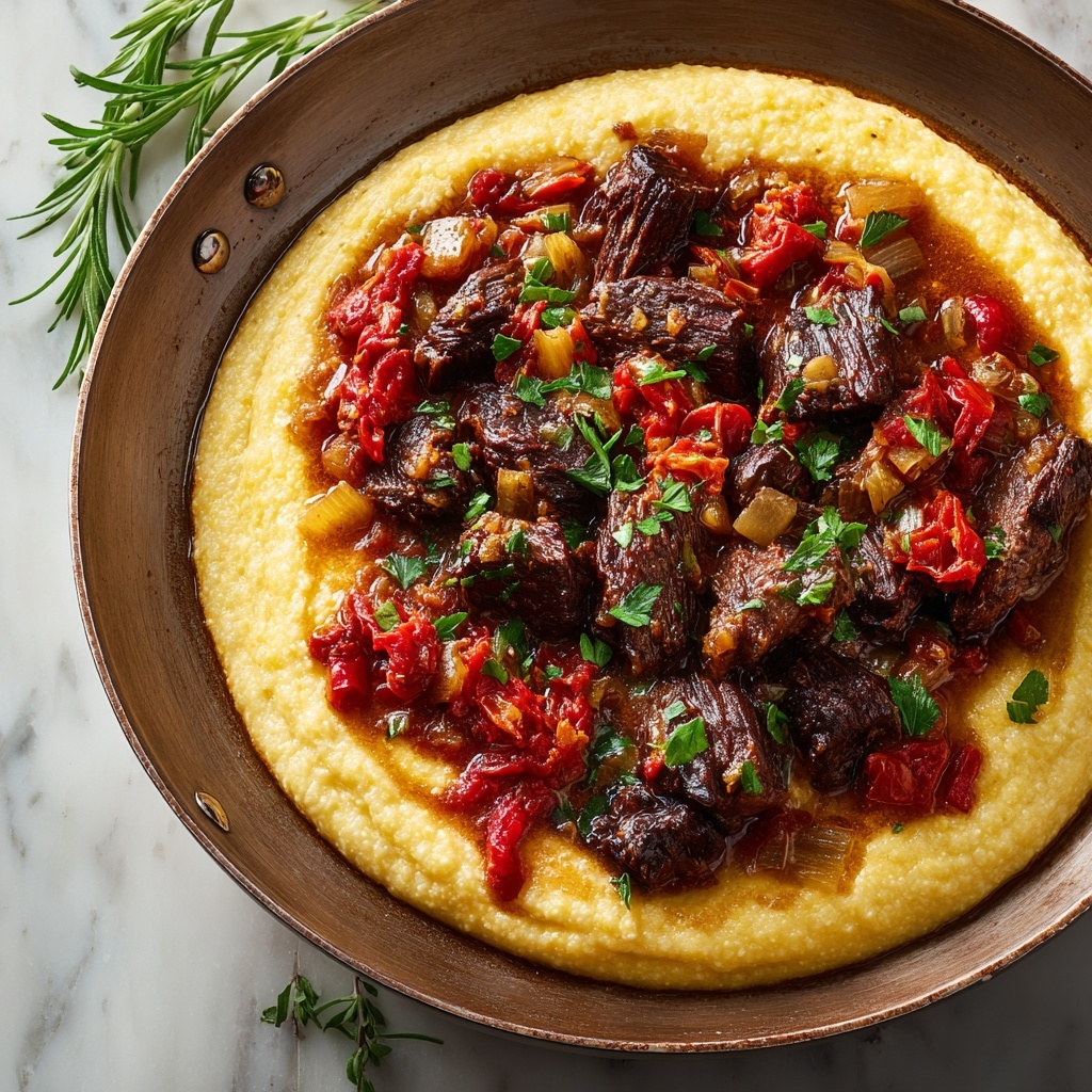 Slow-Braised Spiced Beef with Tomatoes & Aromatics Recipe - Recipe Image