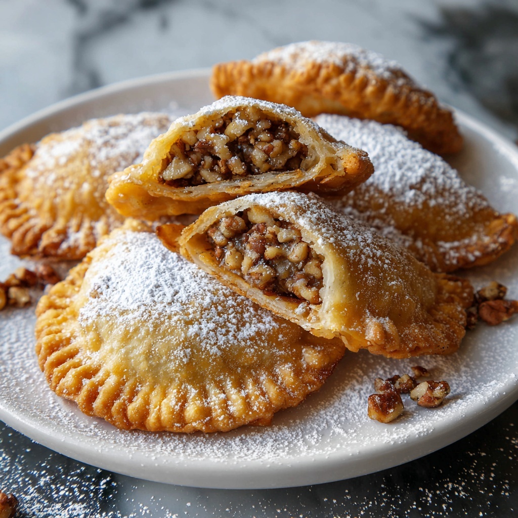 Deep Fried Pecan Pies: Crispy Southern-Style Hand Pies Recipe - Recipe Image