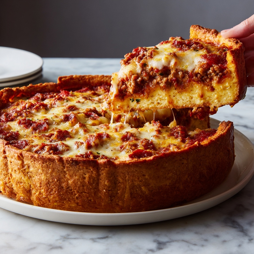 Hearty Pizza Pie Recipe - Recipe Image