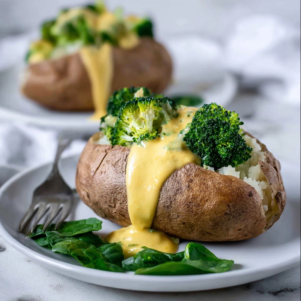 Broccoli Cheese Baked Potatoes Recipe - Recipe Image