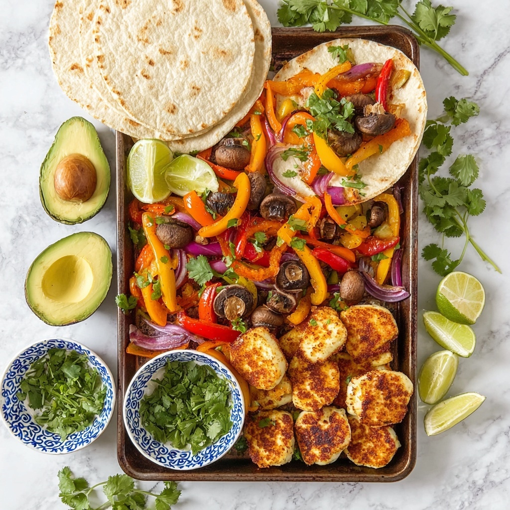 Halloumi Fajitas Recipe - Recipe Image