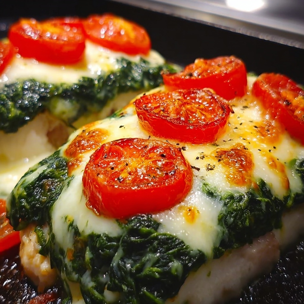 Spinach Stuffed Chicken Breast: An Amazing Ultimate Recipe - Recipe Image