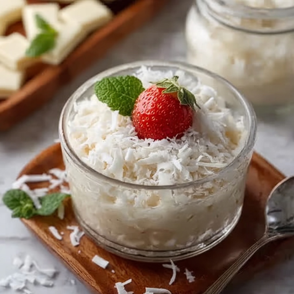 Brazilian Coconut Pudding Flan Recipe - Recipe Image