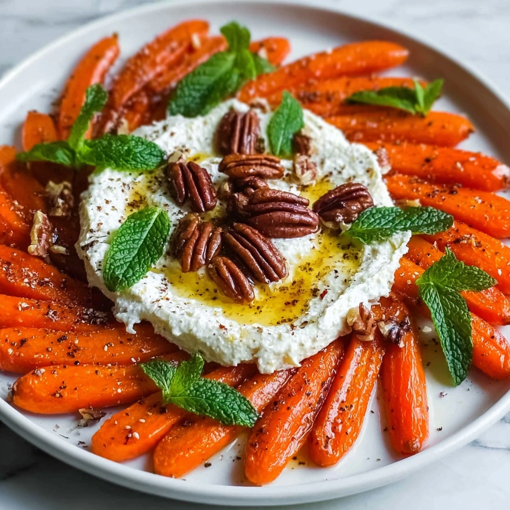 Roasted Carrots with Whipped Ricotta and Hot Honey Recipe - Recipe Image