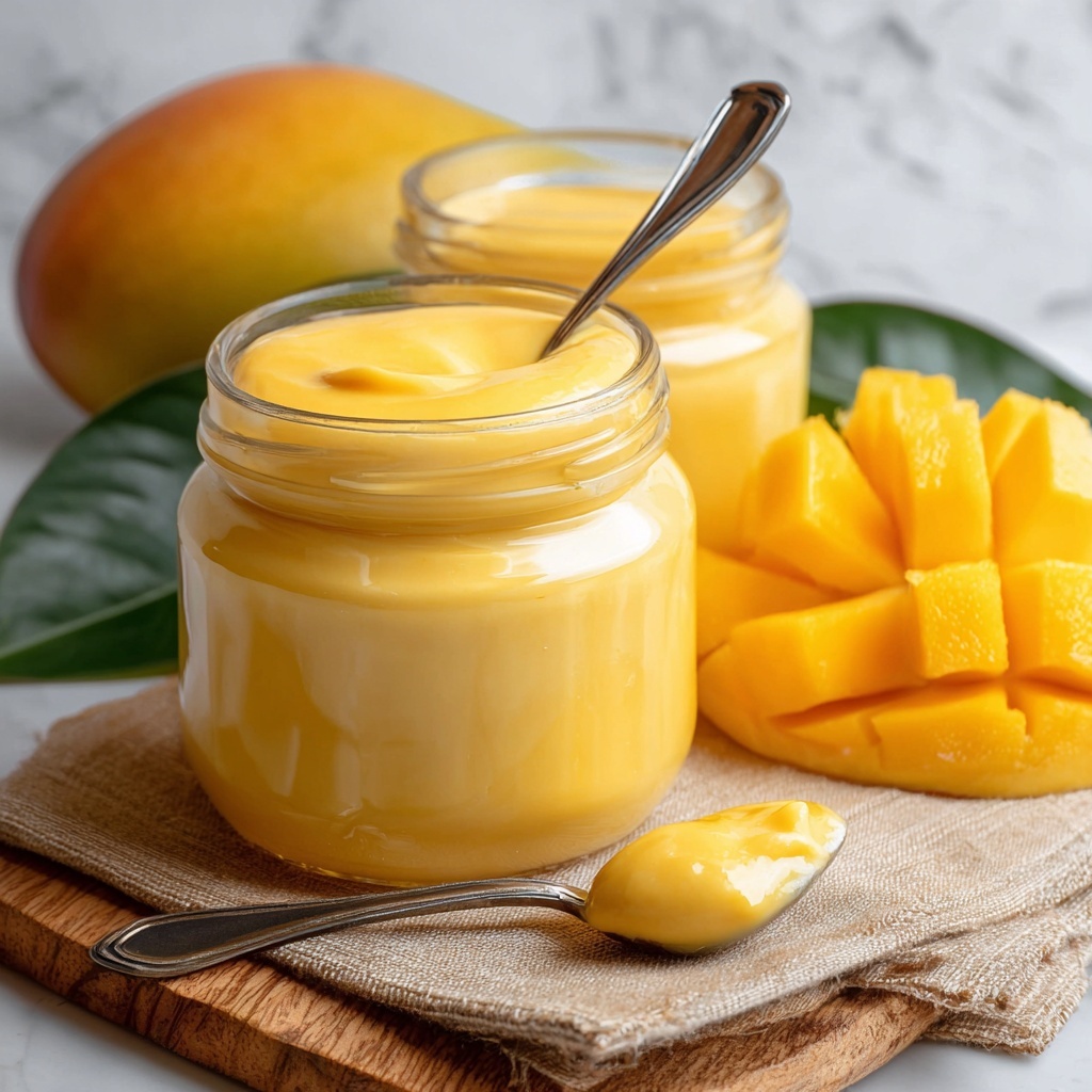 Homemade Mango Curd Recipe - Recipe Image