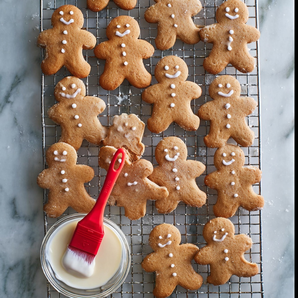 Glazed Gingerbread Cookies Recipe - Recipe Image