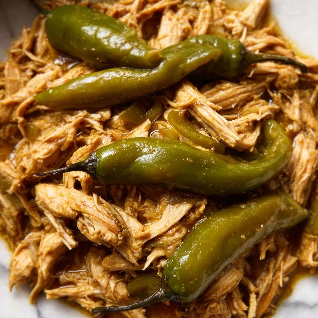 Mississippi Chicken in a Slow Cooker Recipe - Recipe Image