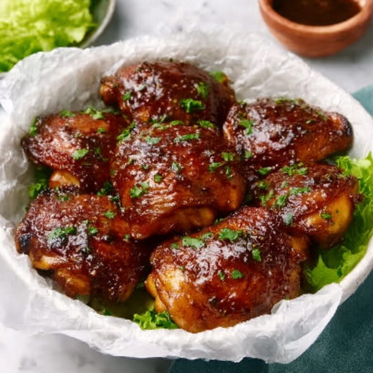 Slow Cooker BBQ Chicken Thighs Recipe